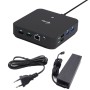 i-tec USB-C DP Dual HDMI Docking Station with Power Delivery 100 W + Universal Charger 100W (C31TRIVIDPRO100W)