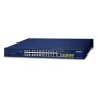 PLANET IPv4/IPv6, 24-Port Gestito L2/L4 Gigabit Ethernet (10/100/1000) 1U Blu (GS-4210-24T4SR)