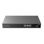 Grandstream Networks GWN7801P switch di rete Gestito L2+ Gigabit Ethernet (10/100/1000) Nero