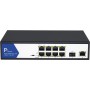 PoE 10/100 Sw. 8x+ 1xGiga+1xSFP - Switch - 1 Gbps (21.99.1193)