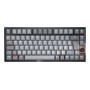 CHERRY KW 300 MX tastiera Casa USB + Bluetooth QWERTZ Tedesco Nero, Rame, Grigio (G80-3960HIADE-2)