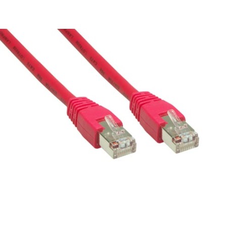 Alcasa Cat. 6 S/FTP, 0.25m cavo di rete Rosso 0,25 m Cat6 S/FTP (S-STP) (8060-003R)