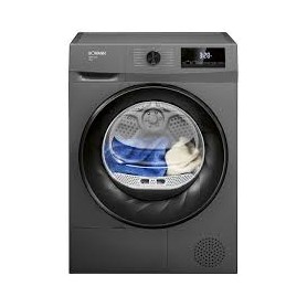 Bomann WPT 7154 asciugatrice Libera installazione Caricamento frontale 8 kg Nero, Grigio (771541)