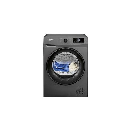 Bomann WPT 7154 asciugatrice Libera installazione Caricamento frontale 8 kg Nero, Grigio (771541)