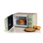 Ariete Linea Vintage 3960 Forno a microonde Vintage, 800W, Capacità 20L, 3 funzioni, 6 livelli di cottura, Timer, Verde (3960GR)