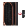 Unold 86535 stufetta elettrica Interno Nero, Marrone 1800 W Riscaldatore ambiente elettrico con ventilatore (86535)