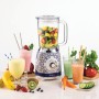 Ariete 583 Frullatore Capri con tazza in vetro da 1,5 Litri, 4 Lame in Acciaio Inox, 4 Velocità + Pulse,1000 Watt (0583CA)