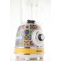 Ariete 583 Frullatore Positano con tazza in vetro da 1,5 Litri, 4 Lame in Acciaio Inox, 4 Velocità + Pulse,1000 Watt (0583PO)