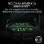 Razer Iskur V2 X Sedia da gaming per PC Nero, Verde (RZ38-05310100-R3G1)