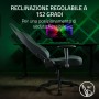 Razer Iskur V2 X Sedia da gaming per PC Nero, Verde (RZ38-05310100-R3G1)