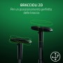 Razer Iskur V2 X Sedia da gaming per PC Nero, Verde (RZ38-05310100-R3G1)
