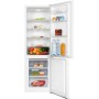 Exquisit KGC265-70-H-010D Frigorifero-congelatore a libera installazione, larghezza 55 cm, 259 L, illuminazione a LED, bianco