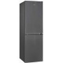 Exquisit KGC195-65-NF-330E Frigorifero-congelatore libera installazione, larghezza 48,5 cm, 193 L, NoFrost, aspetto acciaio inox