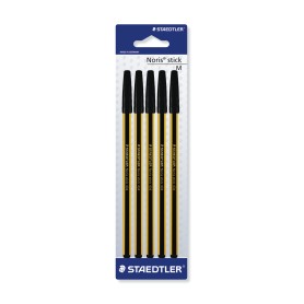 Staedtler Blister con 5 penne a sfera noris nere (434M9BK5I)