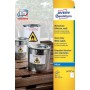 Avery J4775-10 etichetta autoadesiva Rettangolo Permanente Bianco 10 pz (J4775-10)