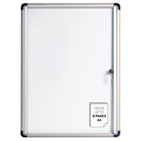 Bi-Office VT630109660 stand informativo e supporto per brochure Supporto per segnale A4 Acciaio smaltato Bianco (VT630109660)