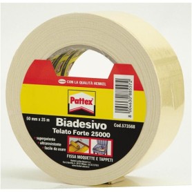 Pattex Biadesivo Telato Forte 25000 50mm x 25m (715153)