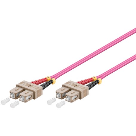 WP WPC-FP4-5SCSC-050 cavo a fibre ottiche 5 m SC OM4 Viola (WPC-FP4-5SCSC-050)