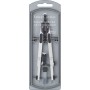 Faber-Castell 174014 compasso Nero, Acciaio inossidabile 1 pz (174014)