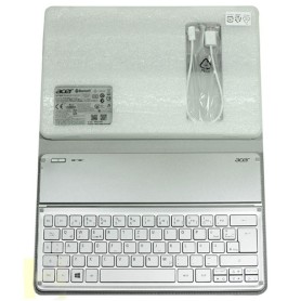 Acer NK.BTH13.00N tastiera per dispositivo mobile Argento Bluetooth QWERTY Spagnolo (NK.BTH13.00N)