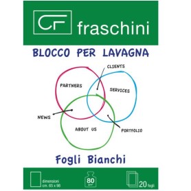 CF5 BLOCCO BIANCO20 FOGLIF.TO 66X95 (BL-001)