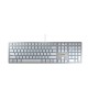 CHERRY KC 6000 Slim tastiera USB Inglese US Argento, Bianco (JK-1600EU-1)