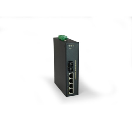 LevelOne IFP-0503 switch di rete Non gestito Fast Ethernet (10/100) Supporto Power over Ethernet (PoE) Nero (IFP-0503)