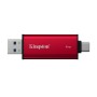 Kingston Technology 1TB Dual USB-A/C Portable SSD, Up to 1050MB/s USB 3.2 Gen 2 (SPSD/1TB)