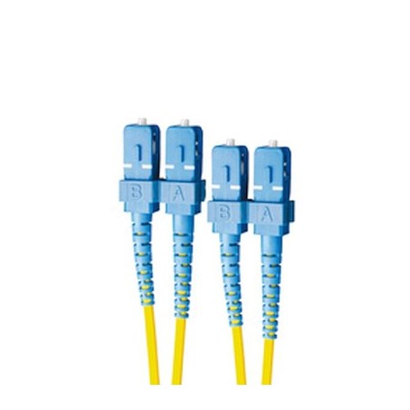 Brand-Rex HOPSC008050SC201 cavo InfiniBand e in fibra ottica 5 m 2x SC Giallo