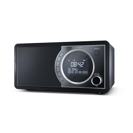 Sharp DR-450 Personale Digitale Nero, Acciaio inox (DR-450BK)