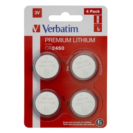Verbatim CR2450 Batteria monouso Litio (49535)