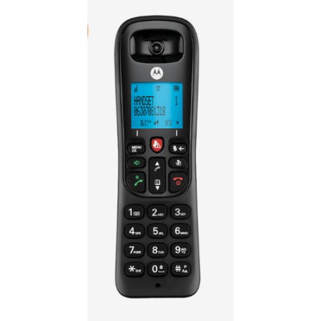 Motorola CD4001 Telefono DECT Identificatore di chiamata Nero (107CD4001IT)