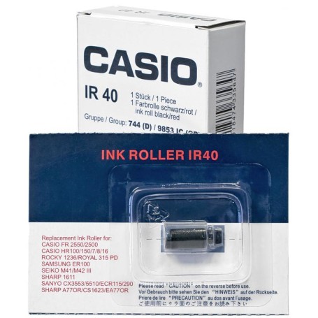 Casio IR-40T nastro di stampa Rullo di inchiostro per stampante (IR-40)