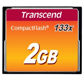 Transcend TS2GCF133 memoria flash 2 GB CompactFlash MLC (TS2GCF133)