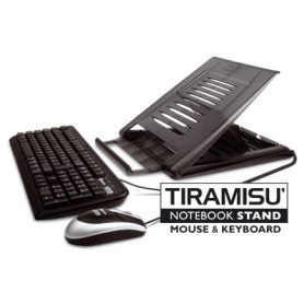 Hamlet Kit Tiramisù piattaforma per Notebook con tastiera e mouse usb (XTMS100KM)