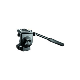 Manfrotto Micro Fluid Video Head + QRCP testa per treppiede Nero Alluminio (128RC)
