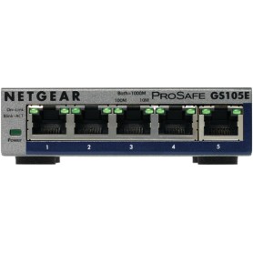 Netgear GS105E-200PES switch di rete Gestito L2/L3 Gigabit Ethernet (10/100/1000) Grigio (GS105E-200PES)