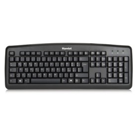 Hamlet Black Soft Touch tastiera usb italiana professionale (XKKITA2)