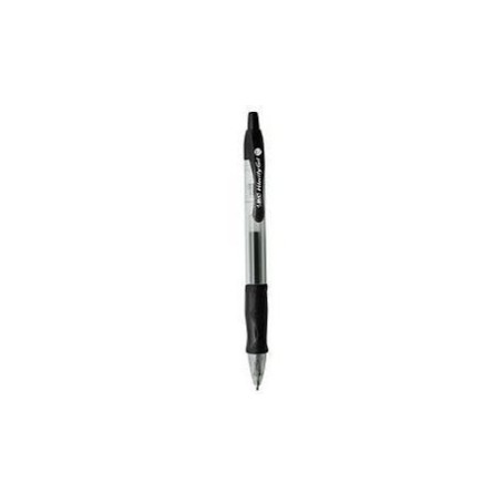 BIC 829157 penna a sfera Nero Penna a sfera retrattile a clip 12 pz (829157)
