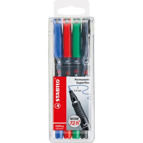 STABILO OHP 0,4 marcatore permanente (841/4)