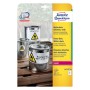Avery L4715-20 etichetta autoadesiva Rettangolo con angoli arrotondati Permanente Bianco 160 pz (L4715-20)