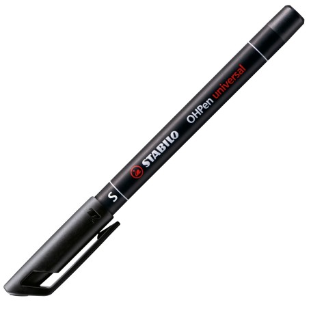 STABILO OHPen universal permanent, 10 Pack marcatore permanente Tipo di punta Nero 1 pz (841/46)