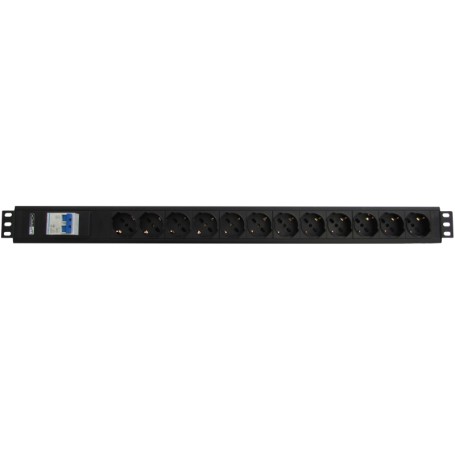 WP WPN-PDU-I02-12 unità di distribuzione dell'energia (PDU) 12 presa(e) AC 1.5U Nero (WPN-PDU-I02-12)