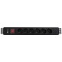 WP WPN-PDU-I01-06 unità di distribuzione dell'energia (PDU) 6 presa(e) AC 1.5U Nero (WPN-PDU-I01-06)