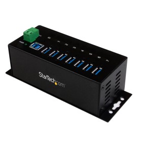 StarTech.com HUB Industriale USB 3.0 a 7 porte - Perno e concentratore USB 3.0 con Protezione ESD (ST7300USBME)
