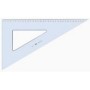 ARDA Squadra 60° 35 cm Linea Uni Polistirolo Trasparente (28835SSA)