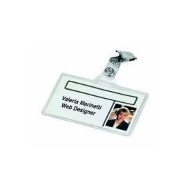 Lebez 31-140-B badge e porta badge PVC 50 pz (31-140-B)