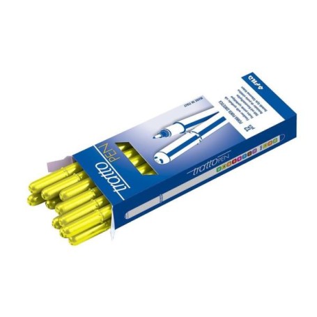 Tratto PEN marcatore Giallo 12 pz (830713)