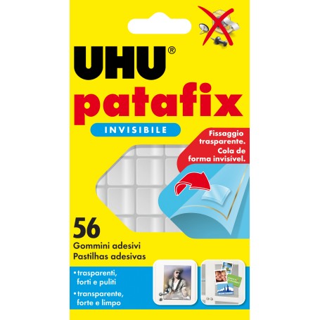 UHU Patafix Invisible 56 gommini adesivi (D1601)