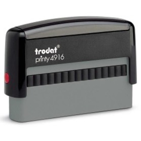TIMBRO DI TESTO PRINTY 4916 NERO (72642)
